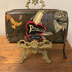 Sakroots Multicolor Peace Wallet